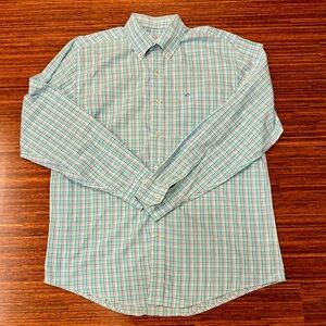 Southern Tide intercoastal men’s cotton dress shirt size large EUC